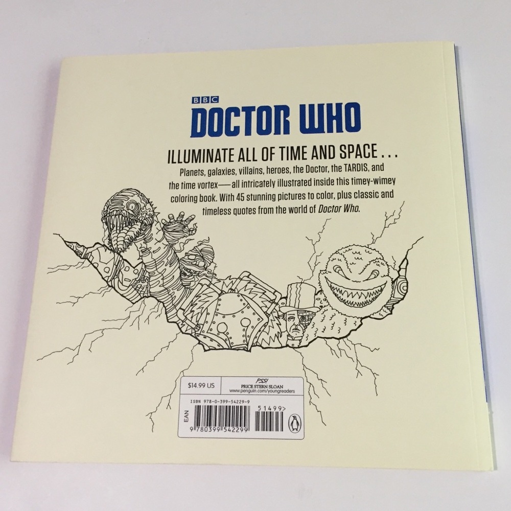 🆕 Doctor Who Coloring Book - Picture 9 of 10